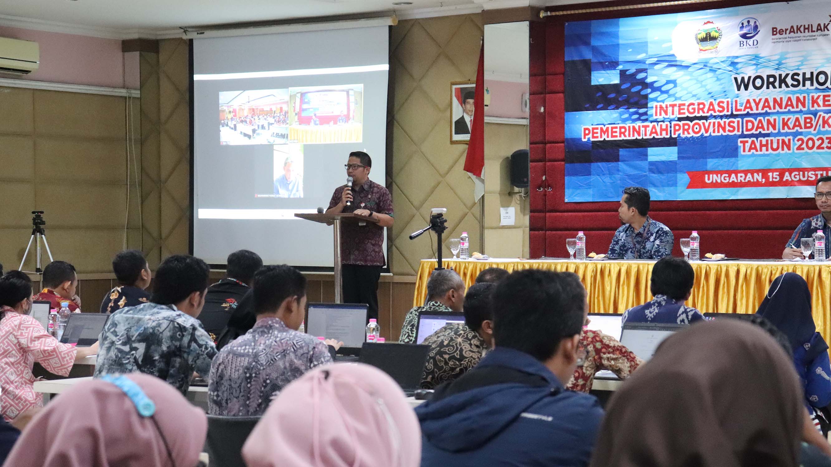 Workshop Integrasi Layanan Kepegawaian Pemerintah Provinsi dan Kab/kota se-Jawa Tengah