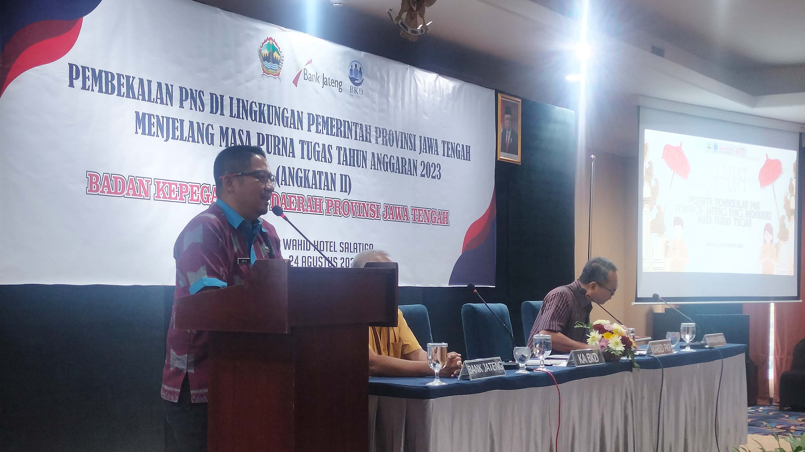  Pembekalan bagi PNS Pemerintah Provinsi Jawa Tengah yang akan Purna Tugas Tahun 2023