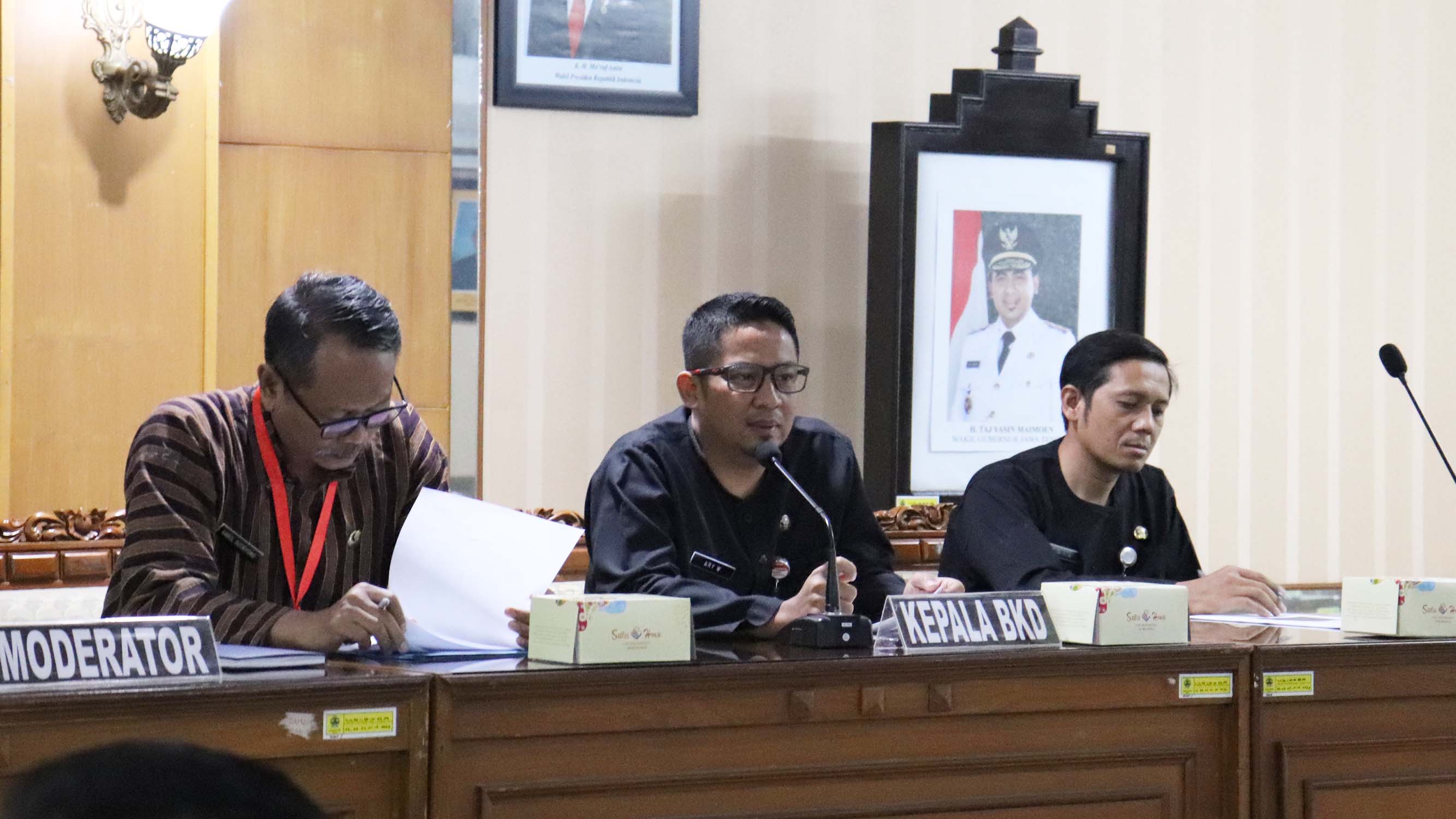 Sosialisasi Tindak Lanjut Diterbitkan Keputusan Gubernur Tentang Hukuman Disiplin Dan Ijin Perceraian ASN Pemerintah Provinsi Jawa Tengah.