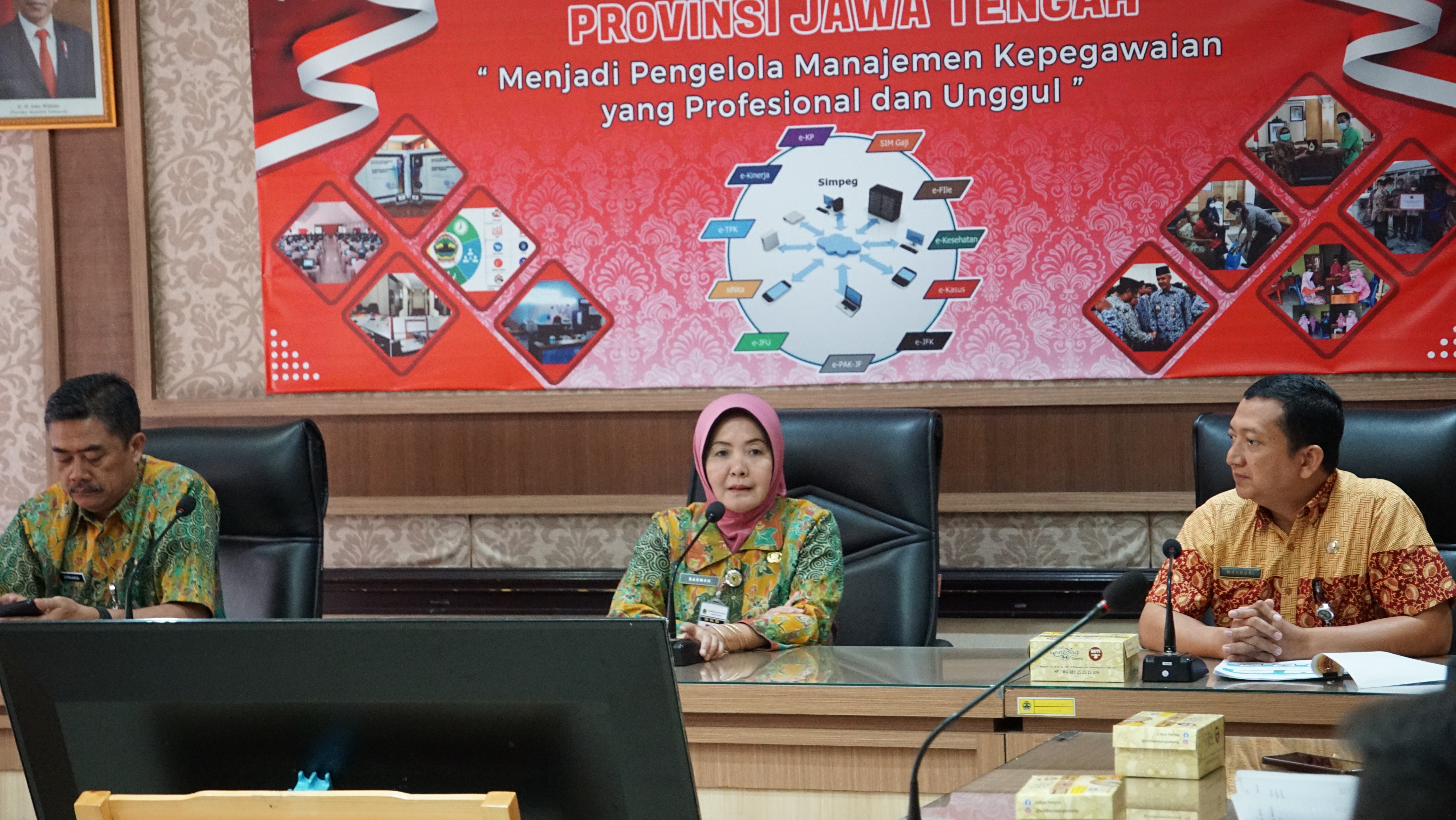 Rapat Koordinasi Kehumasan Badan Kepegawaian Daerah Provinsi Jawa Tengah Tahun Anggaran 2024