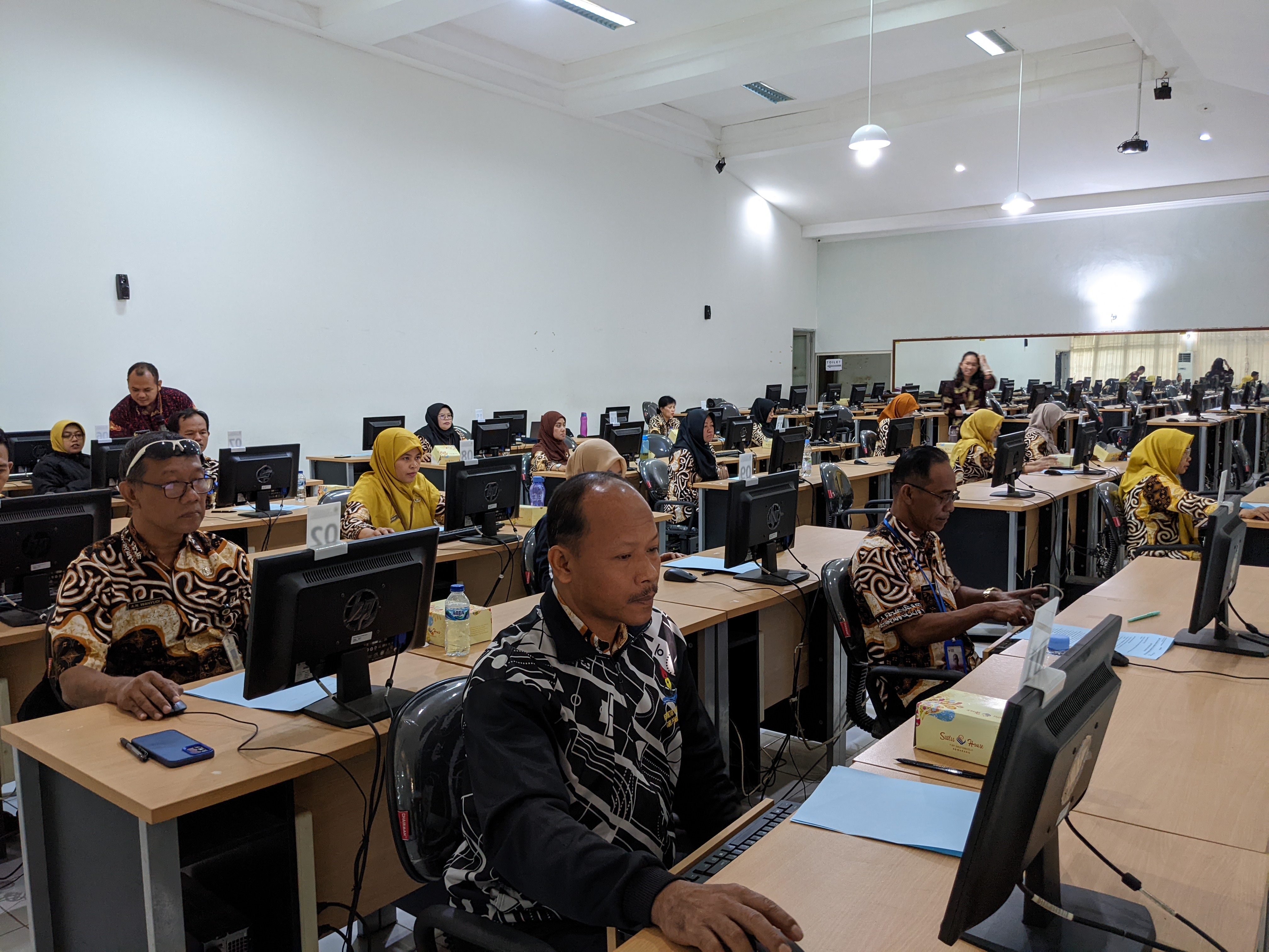 BKD Provinsi Jawa Tengah Mengadakan Uji Kompetensi Manajerial dan Sosiokultural di Lingkungan Pemerintah Kota Salatiga