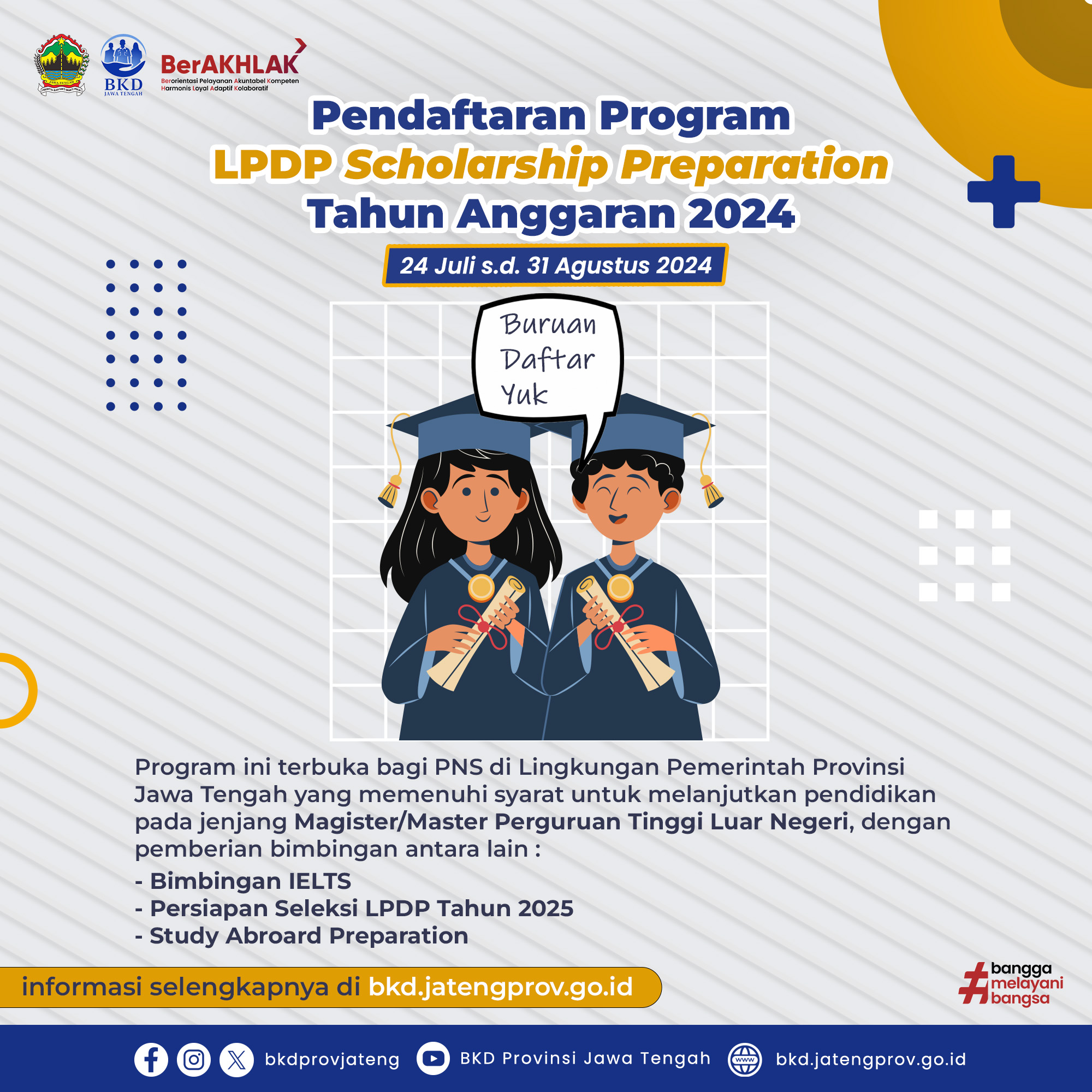 Program LPDP Scholarship Preparation Tahun Anggaran 2024