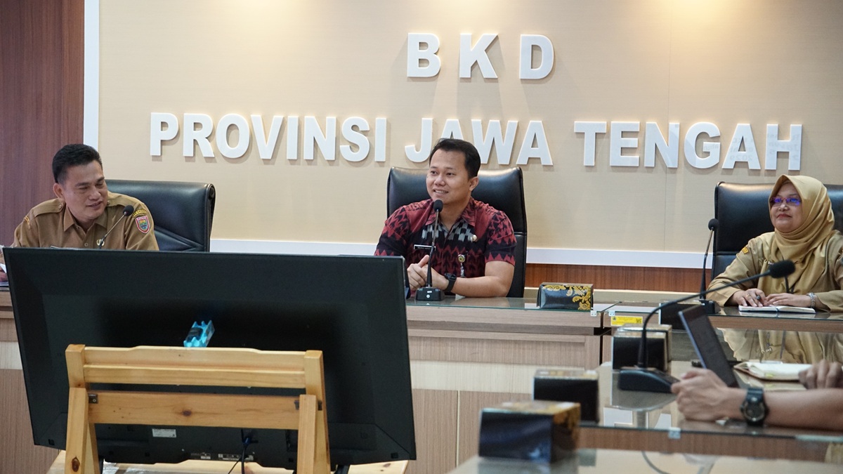 BKD Provinsi Jawa Tengah Terima Kunjungan Kerja Tiga Daerah untuk Sinkronisasi Renstra 2025â??2029