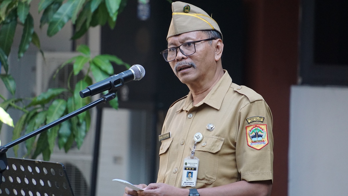 BKD Provinsi Jawa Tengah Tekankan Komitmen Pembangunan Zona Integritas melalui Apel Pagi