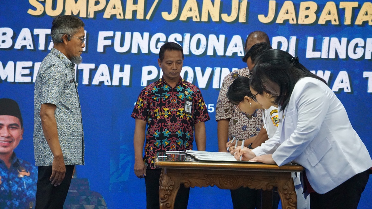 Pelantikan dan Pengambilan Sumpah/Janji Jabatan Fungsional Pemerintah Provinsi Jawa Tengah