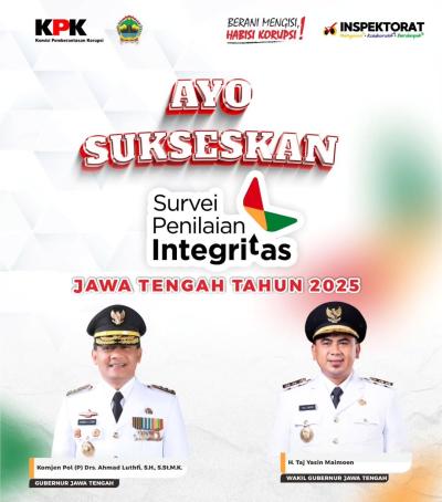 Ayo Sukseskan Survei Penilaian Integritas Provinsi Jawa Tengah Tahun 2025