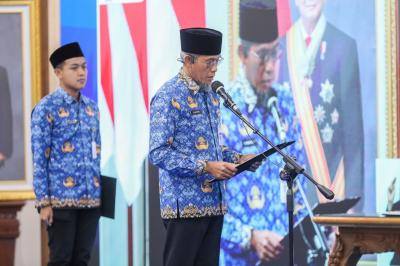 Pelantikan Pejabat dan Penyerahan Keputusan Penugasan di Lingkungan Pemerintah Provinsi Jawa Tengah